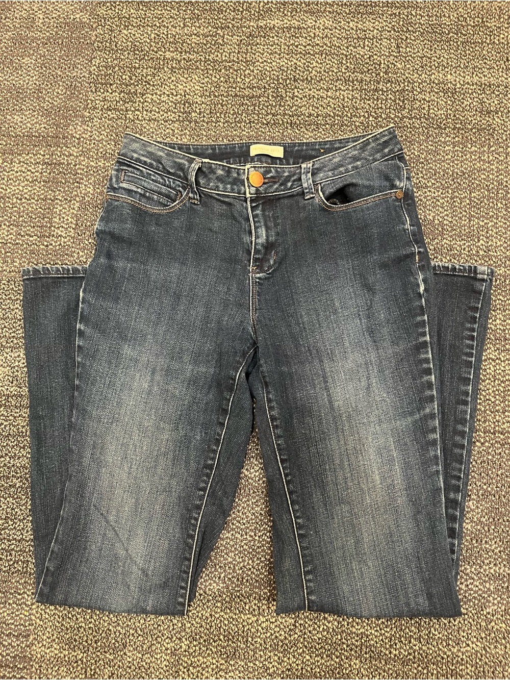 Coldwater Creek Bootcut Mid-Rise Jeans - Dark Wash